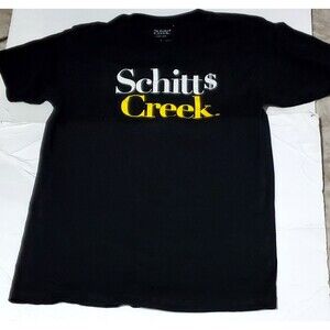 Schitts Creek Size Large Black TV  Show  T-Shirt  Large Graphic T-Shirt